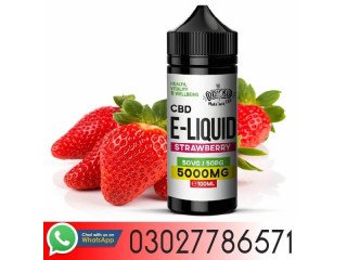 CBD E-Liquid Strawberry In Shahdadkot  - 03027786571 | EtsyZoon.Com