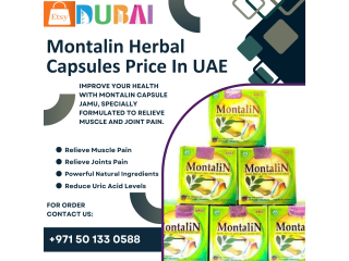 .Montalin Herbal Capsules Price In UAE | +971 50 133 0558