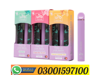 URB Hydro CBD Live Resin Disposable Vape | 2g In Rawalpindi| 03001597100