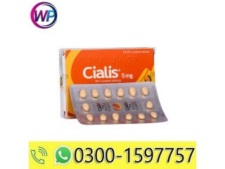 Cialis 5mg Tablets In Faisalabad	 - 03001597757