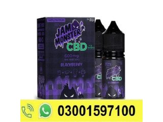 Original New Jam Monster CBD Vape Juice Blackberry 600mg In Karachi -03001597100|