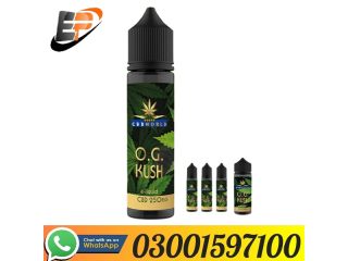 O.G. Kush CBD e-liquid In Pakistan | 03001597100