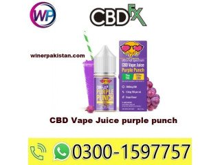CBD VAPE JUICE PURPLE PUNCH 10ML Jhelum | 03001597757