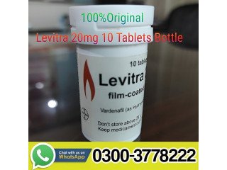 Levitra 20mg 10 Tablets Bottle Price in Karachi - 03003778222