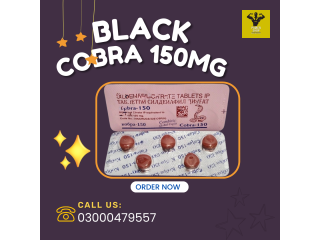 Black Cobra Tablet 150mg Price In Faisalabad - 03000479557