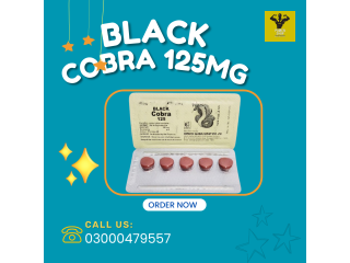 Black Cobra Tablet 125mg Price In Faisalabad - 03000479557