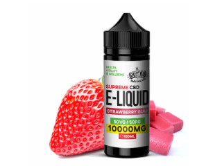 Supreme CBD E-Liquid Strawberry Bubblegum in Mianwali 03000716019