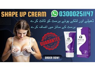 Shape Up Cream Original Price in Pakistan