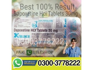 Dapoxetine HCI Tablets 30 mg in Chinicot - 03003778222