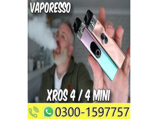 Vaporesso XROS 4 Pod Kit in Multan	- 03001597757